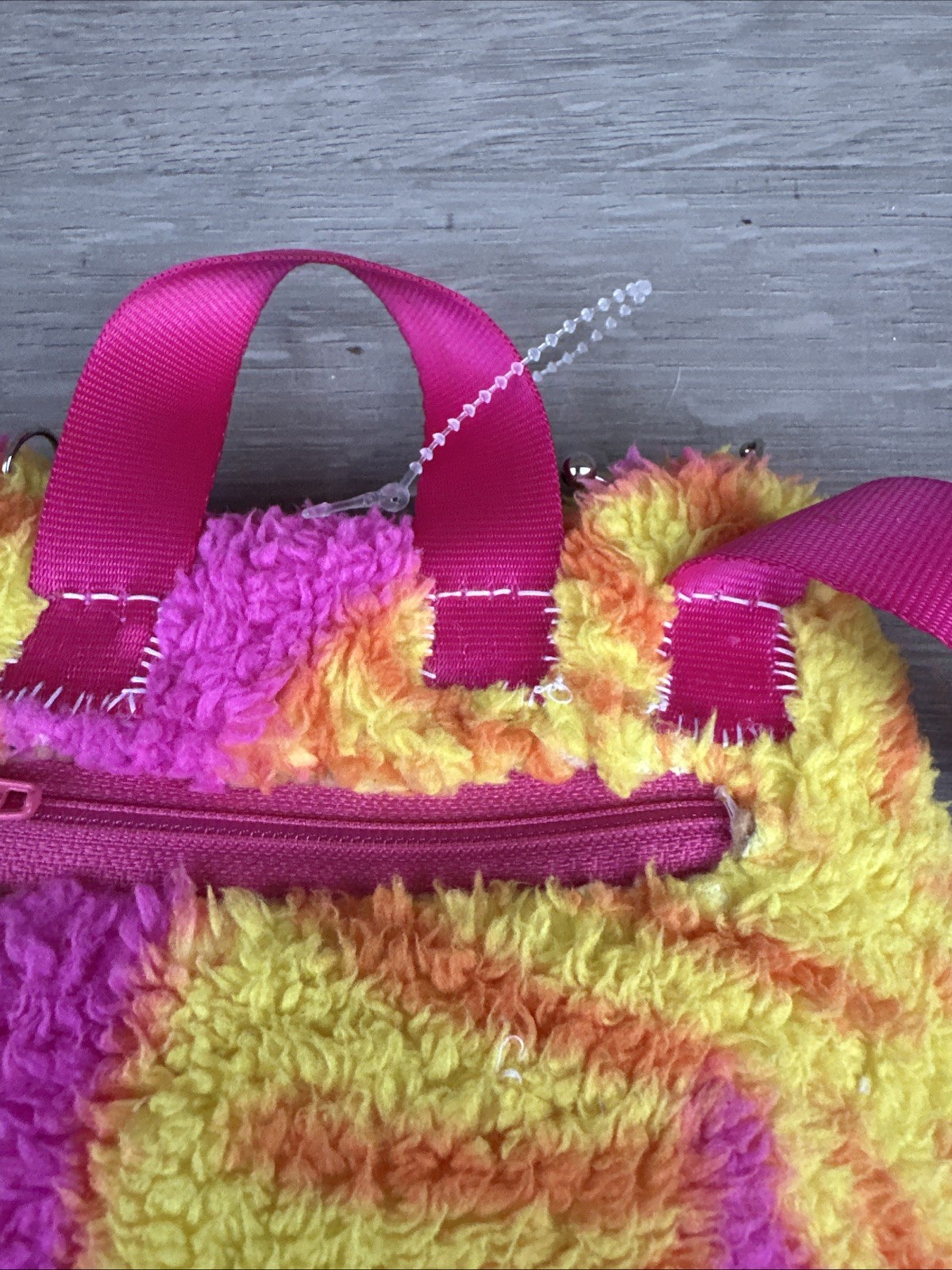 Mini Fuggler Backpack Homemade Adjustable Straps Piercings – Please Read