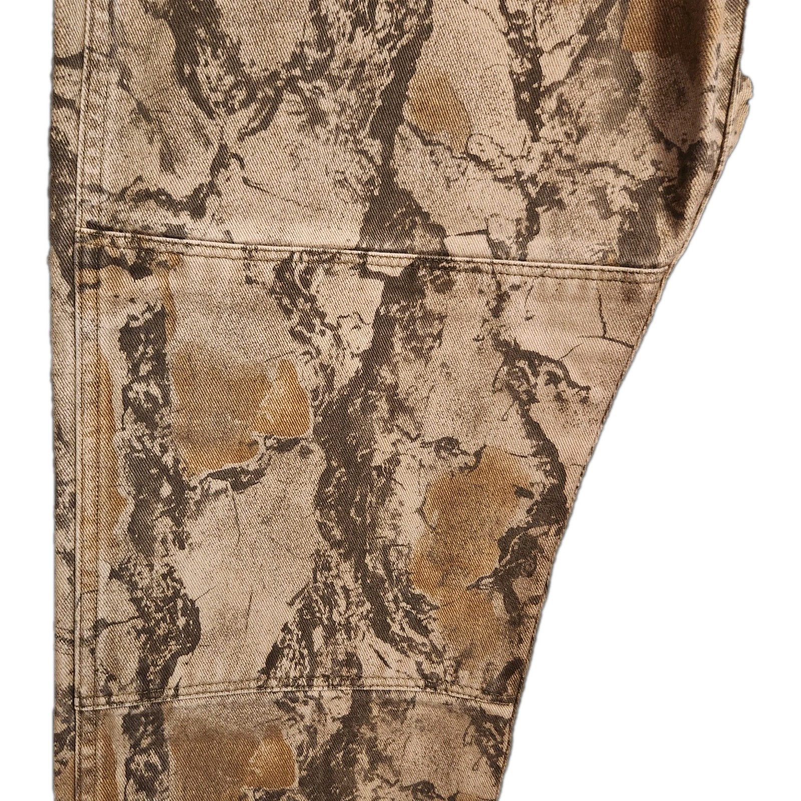 Wrangler Men’s Sz 40×32 Camo Outdoor Hunting Double Knee 100% Cotton