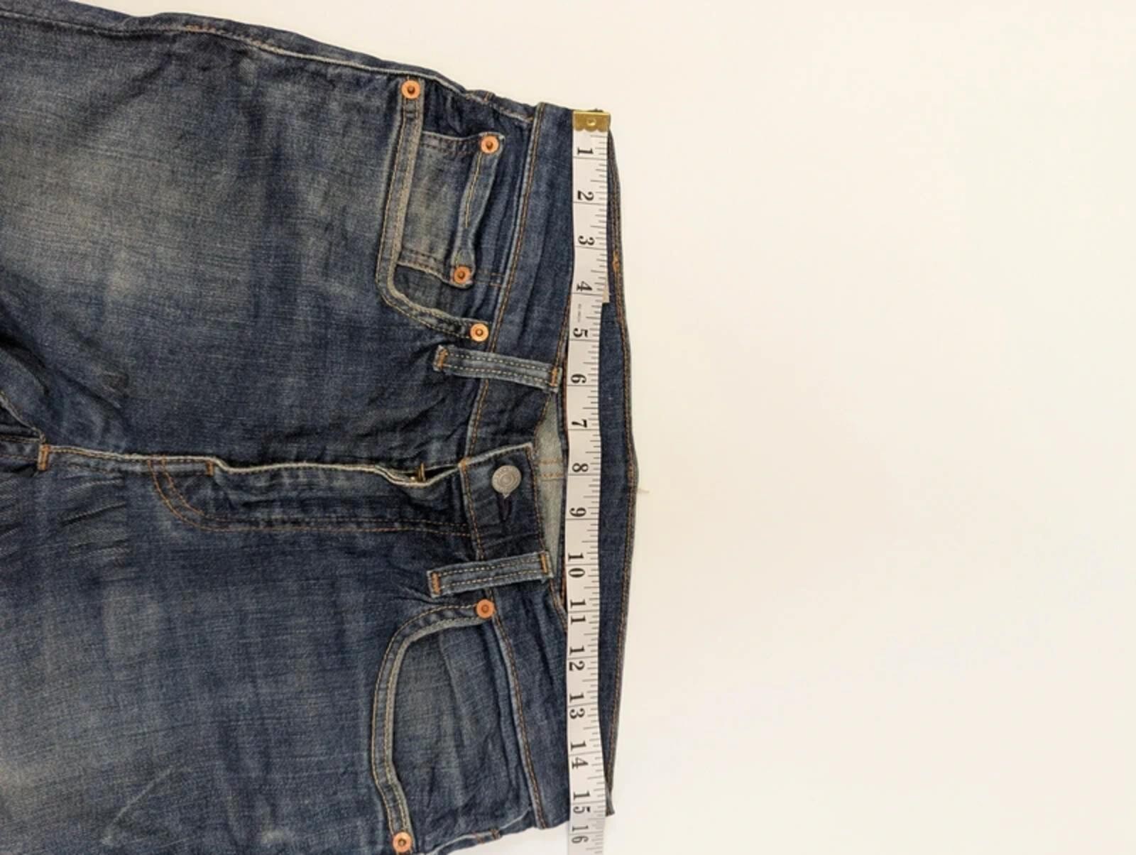 Levi’s 519 Premium Vintage Jeans W31 L28 Dark Blue Denim Made In Egypt