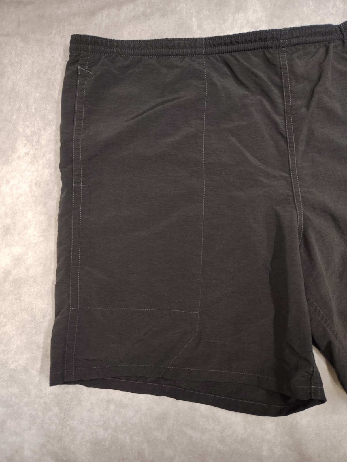 Patagonia Baggies Shorts Mens L 42 Black Lined Hybrid Swim Beach Trail 6 Inseam