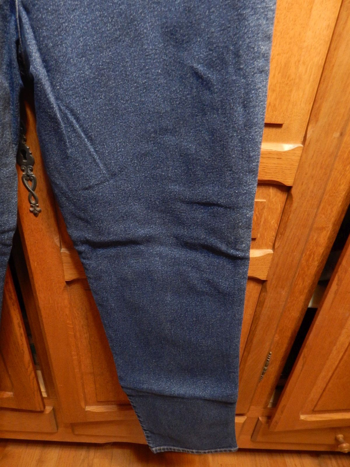 Ladies Bill Blass Stretch 98%Cotton 2% Lycra Denim Blue Jeans Sz 14 #L5