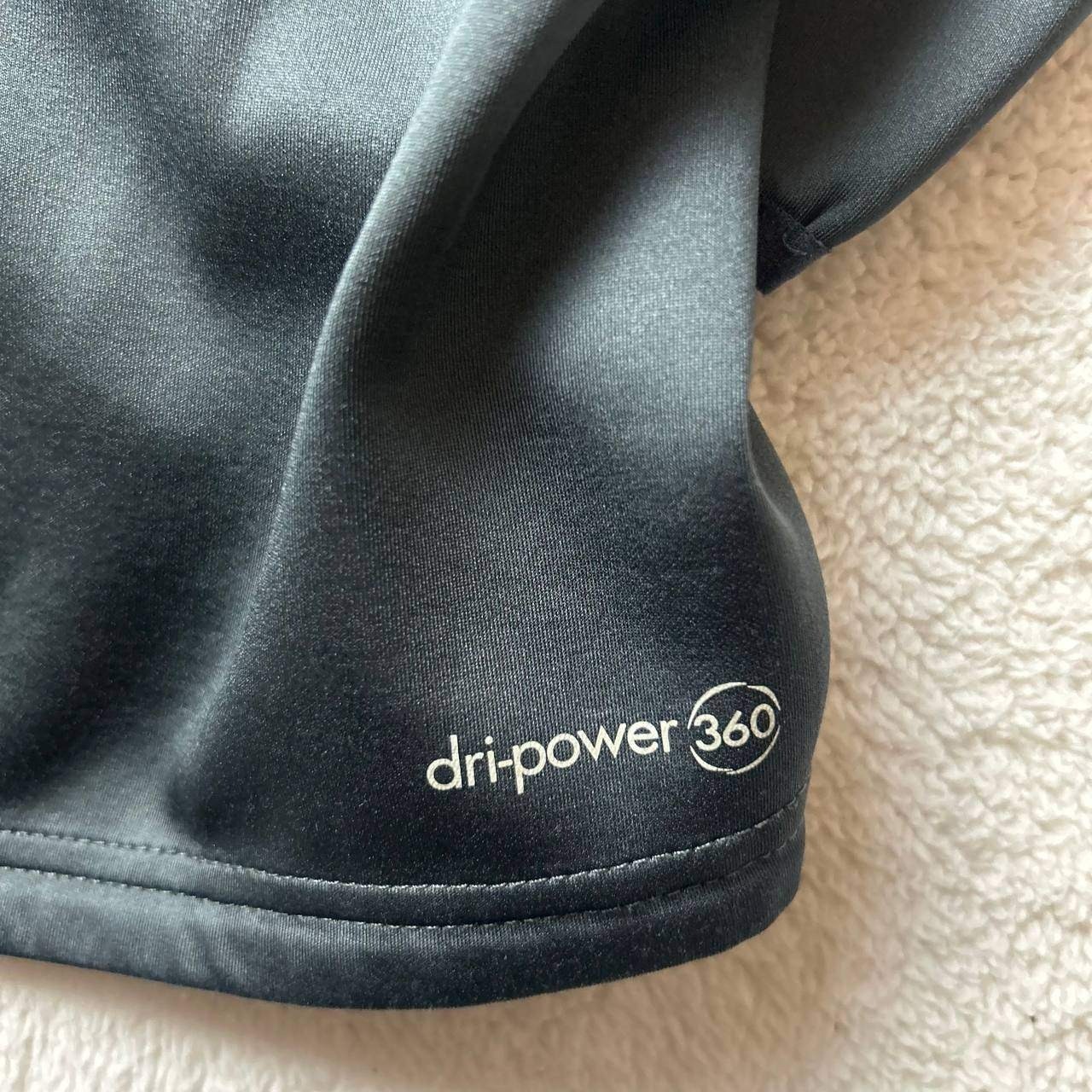 Russell Athletic Dri-Power 360 Woven Two Tone Full Zip Jacket Active Gray Size L
