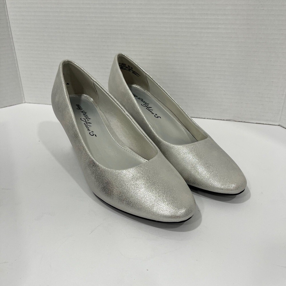 Easy Street Womens Ballari Stiletto Heel Pumps 8.5M