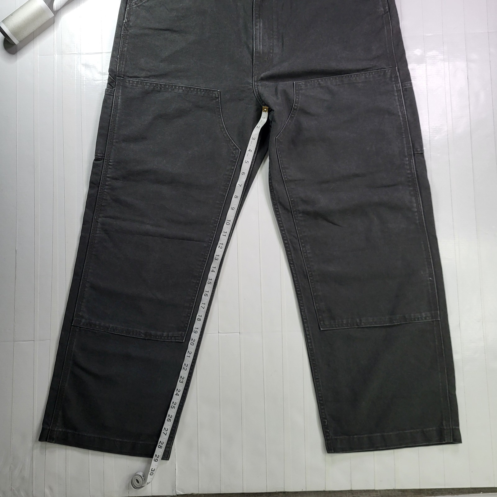 Levis 568 Double Knee Jeans 40×30 Carpenter Utility Loose Straight Men’s Black