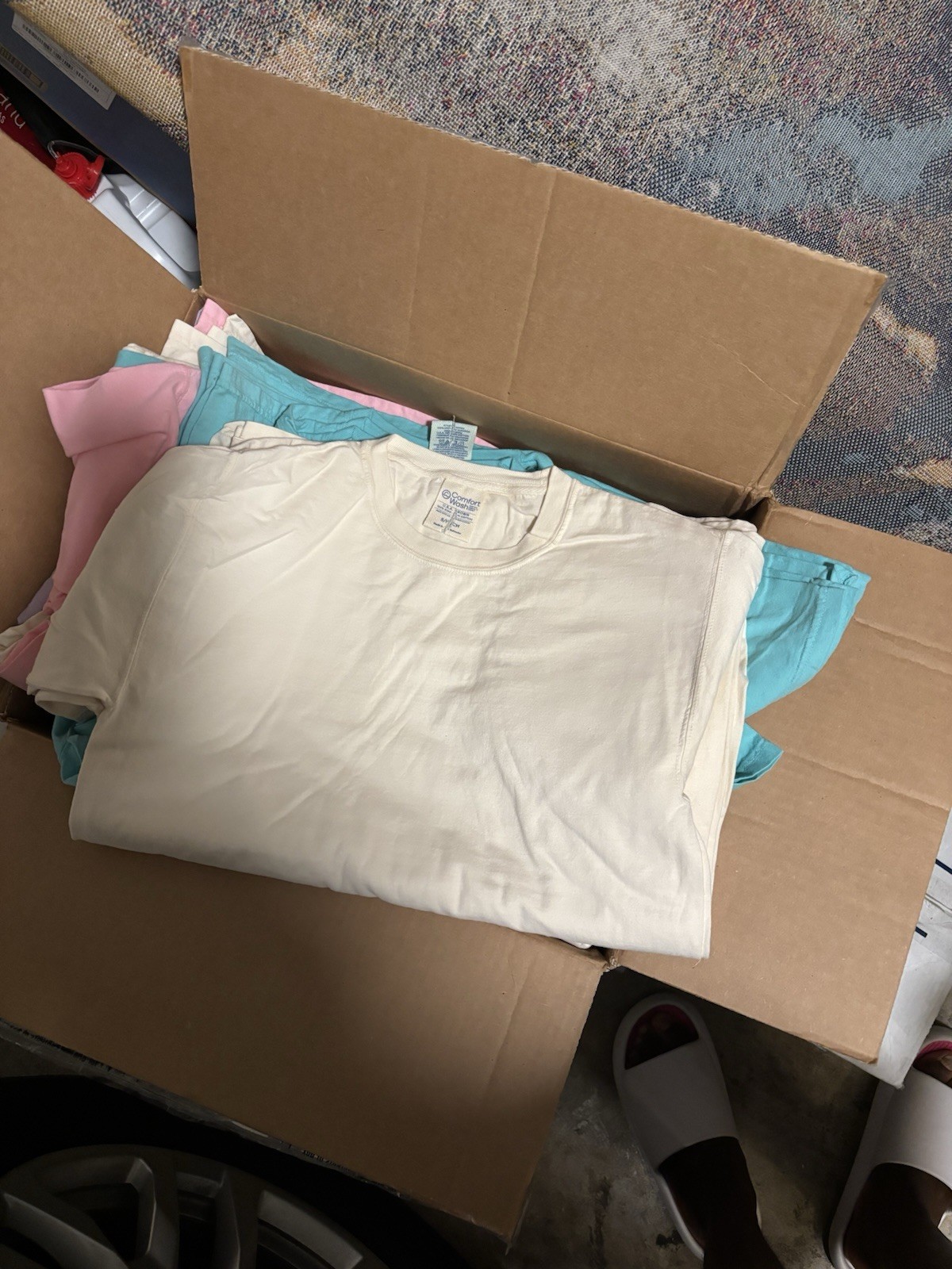 ComfortWash by Hanes T-Shirts – 100% Cotton (XS, S, M, L, 2XL, Assorted Colors)