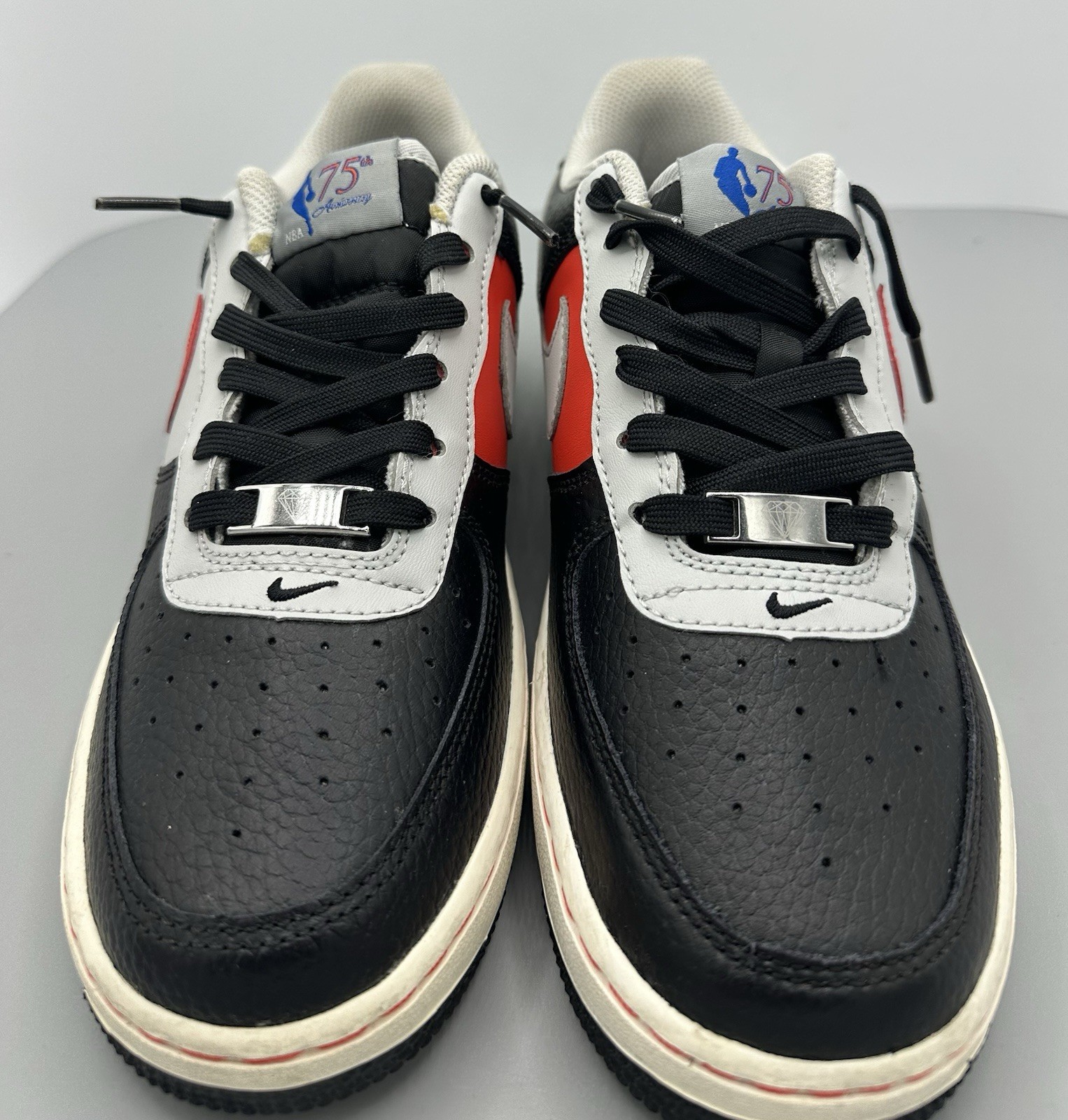 Nike Air Force 1 Low LV8 Black NBA 75th Trail Blazers DJ9993-001 Youth Size 6.5Y