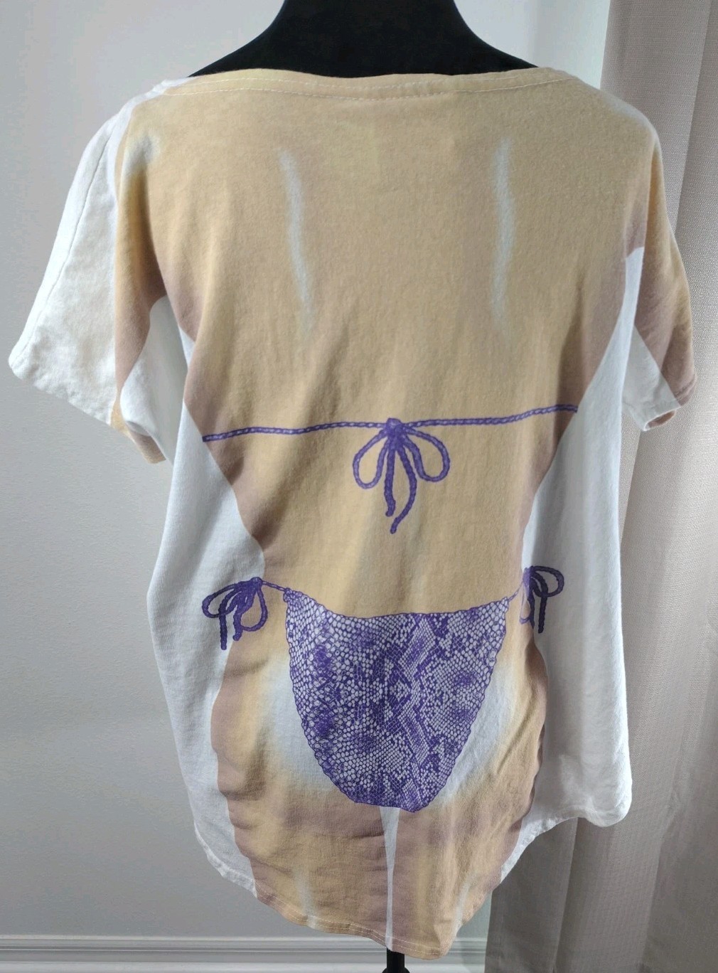 Vtg My Bikini Bathing Suit Cover L Funny