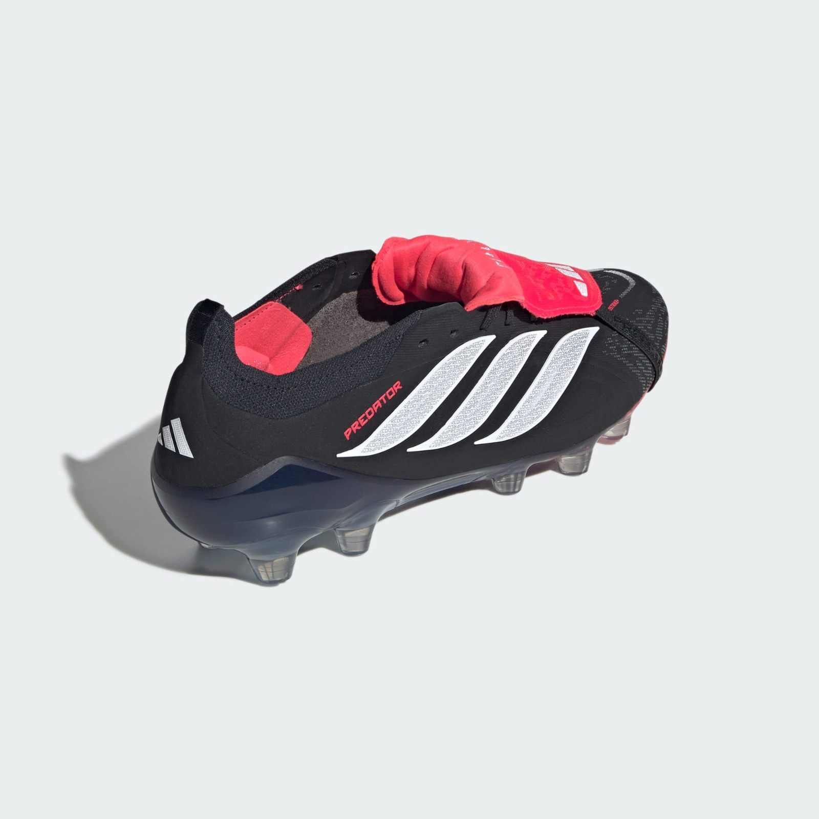adidas PREDATOR ELITE Fold-Over Tongue Hard Ground KI6300 Black White Red