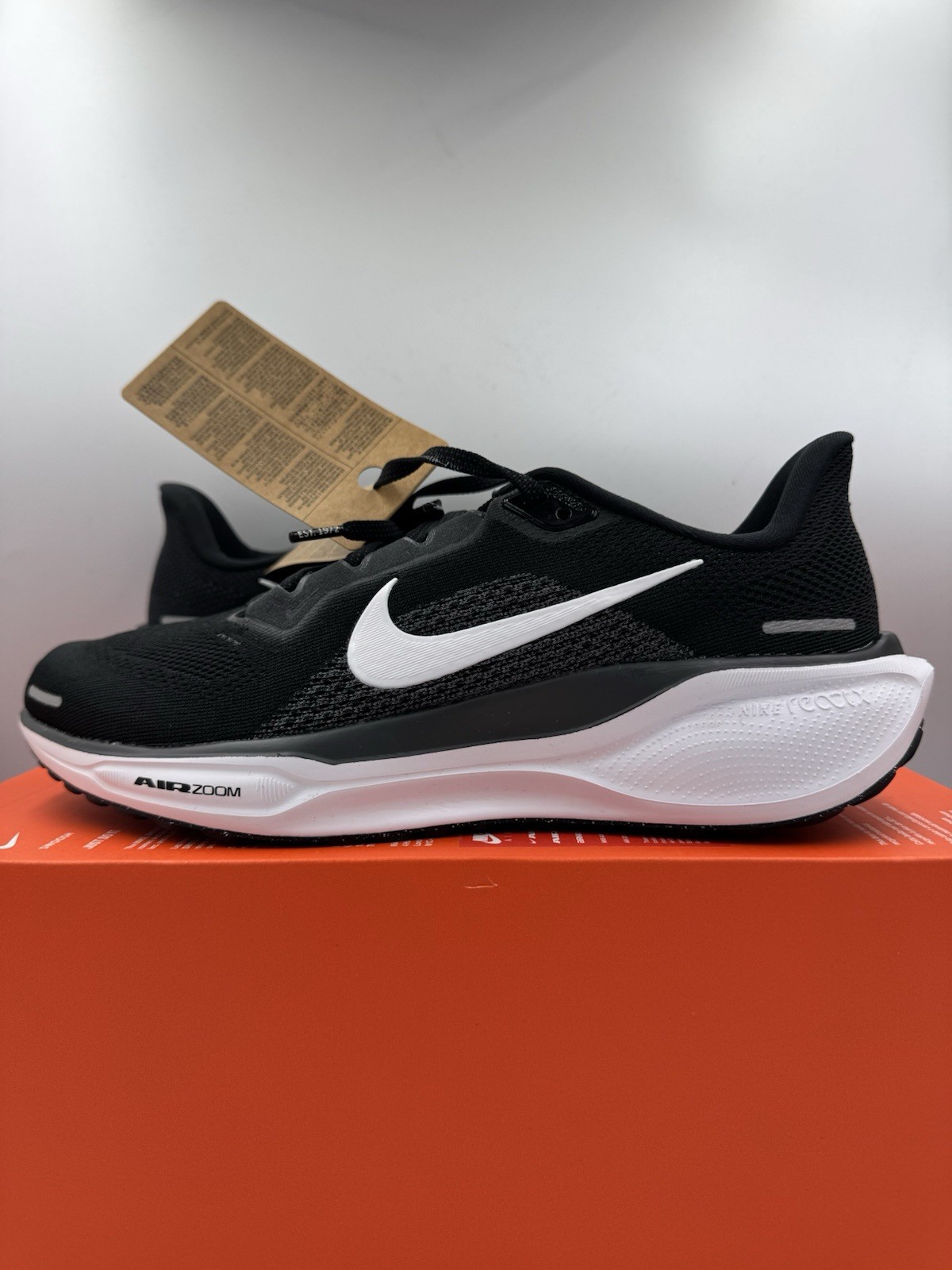Nike Air Zoom Pegasus 41 Black White FD2723-002 Size 12 Women