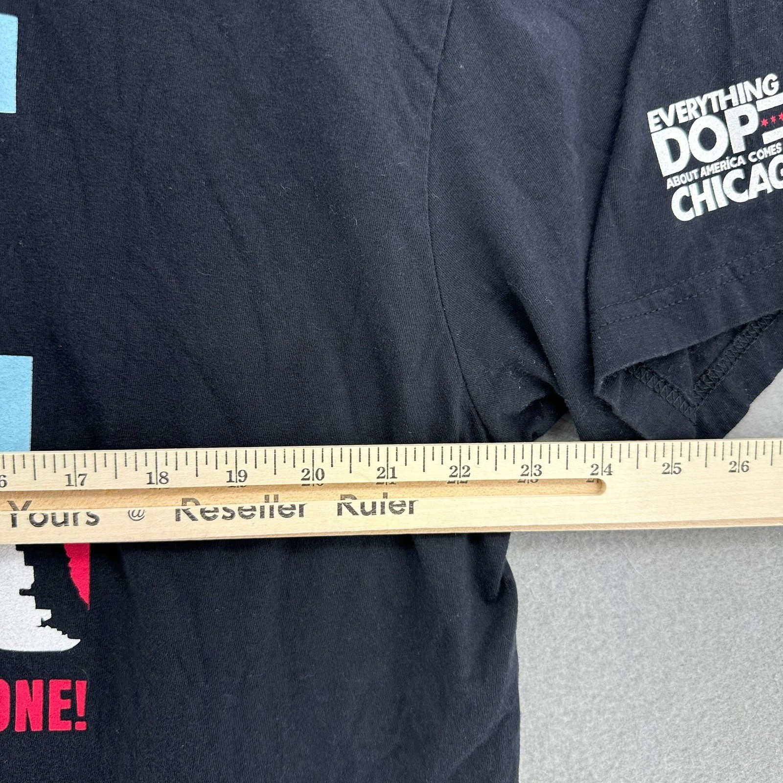 Chicago Mahogany Tours The Second City Is 2nd To None T Shirt 2XL USA Baggy DOP