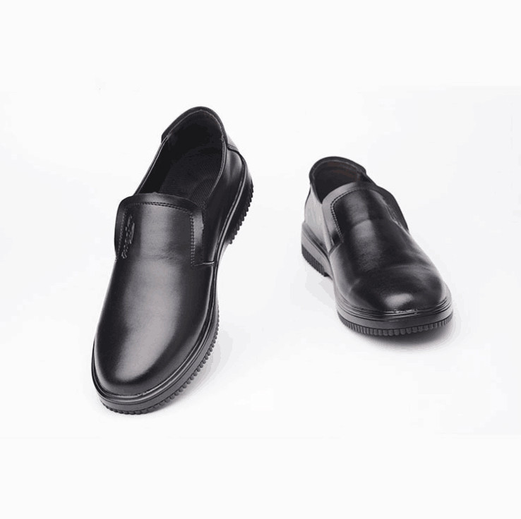 Men’s Restaurant Oil Resistant Kitchen Work Shoes Loafer Slip-On Skid Non-Slip