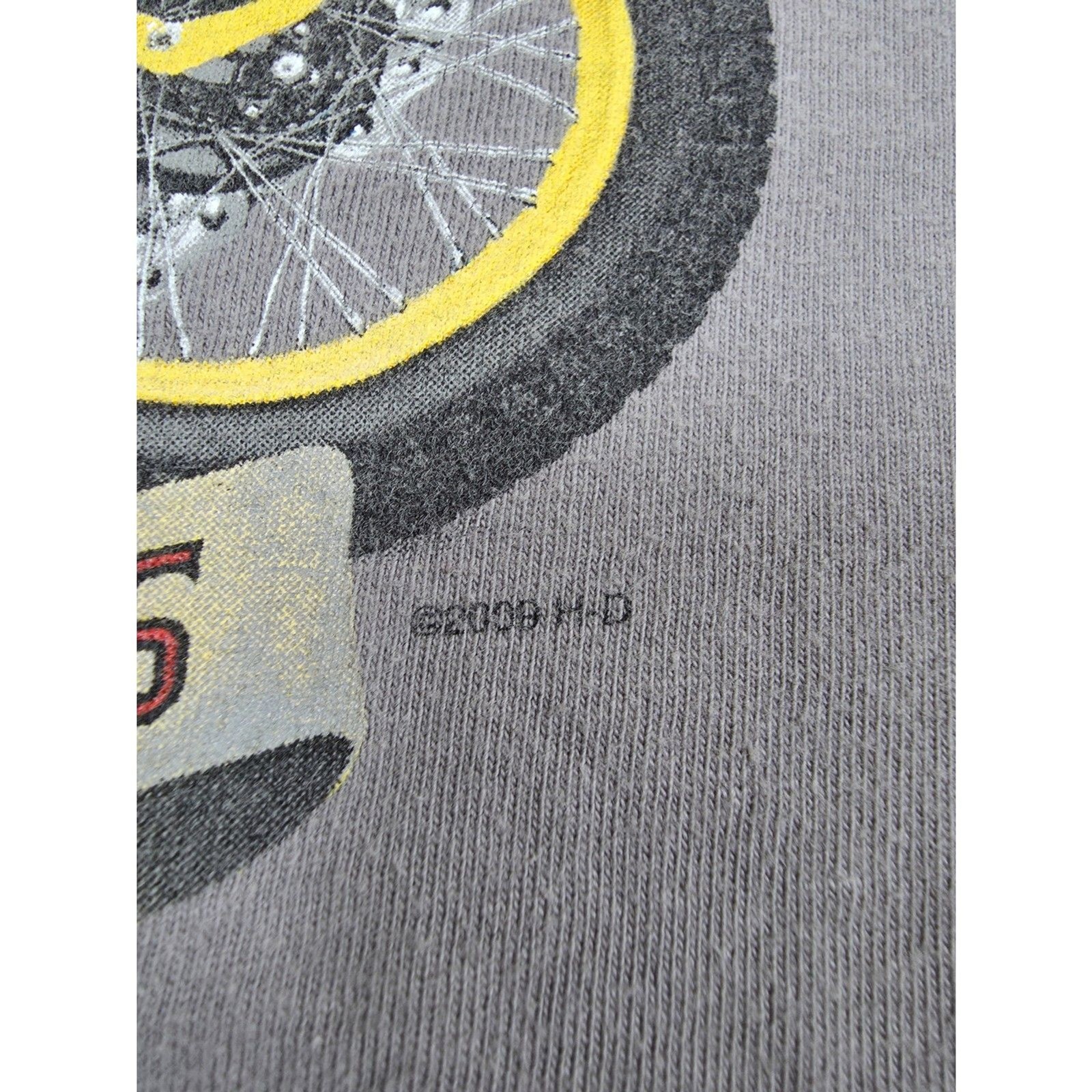 2009 Harley-Davidson Lombardi’s Staten Island New York Graphic T-Shirt XL Gray
