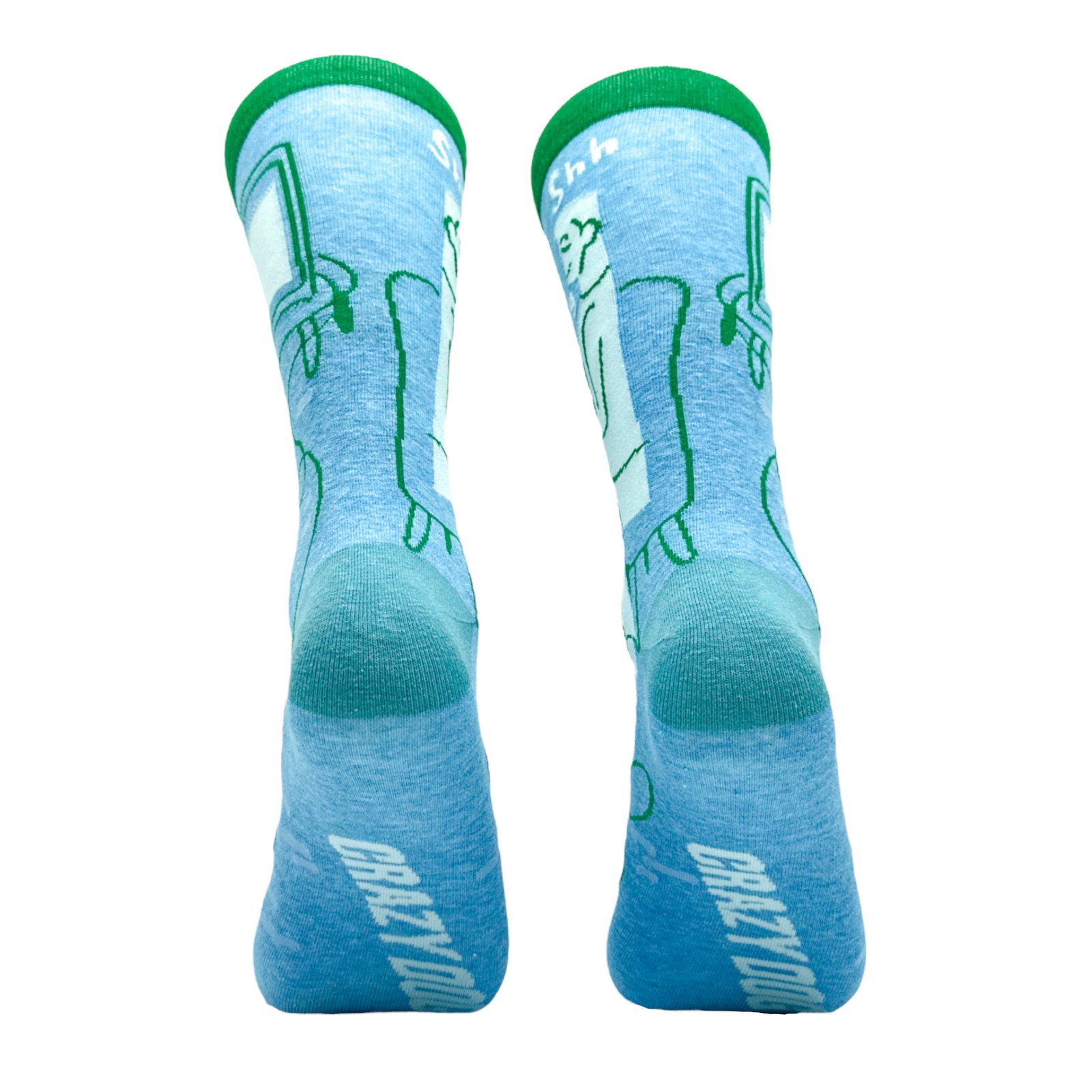 Men’s Shh Im Gaming Socks Funny Be Quiet Gamer Video Games Lover Footwear