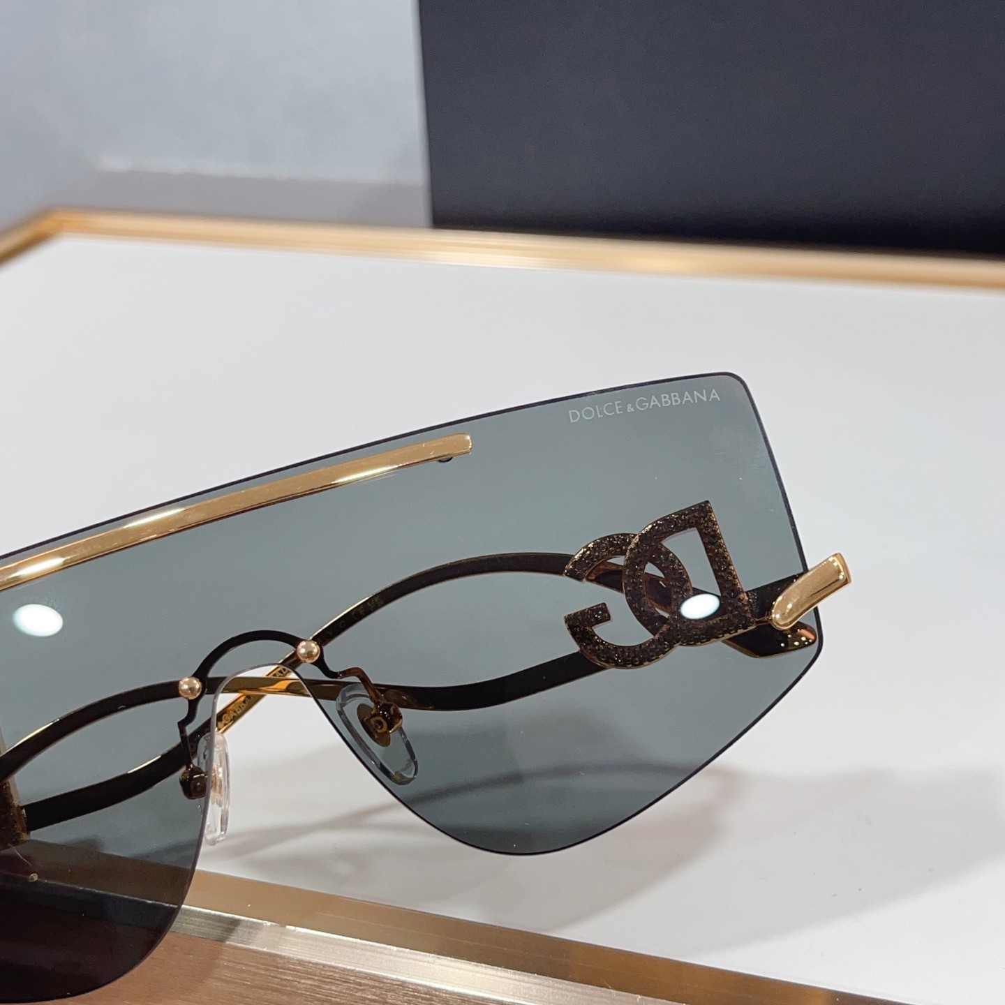 Dolce & Gabbana DG2314 Shield Fashion Sunglasses 139-0-142