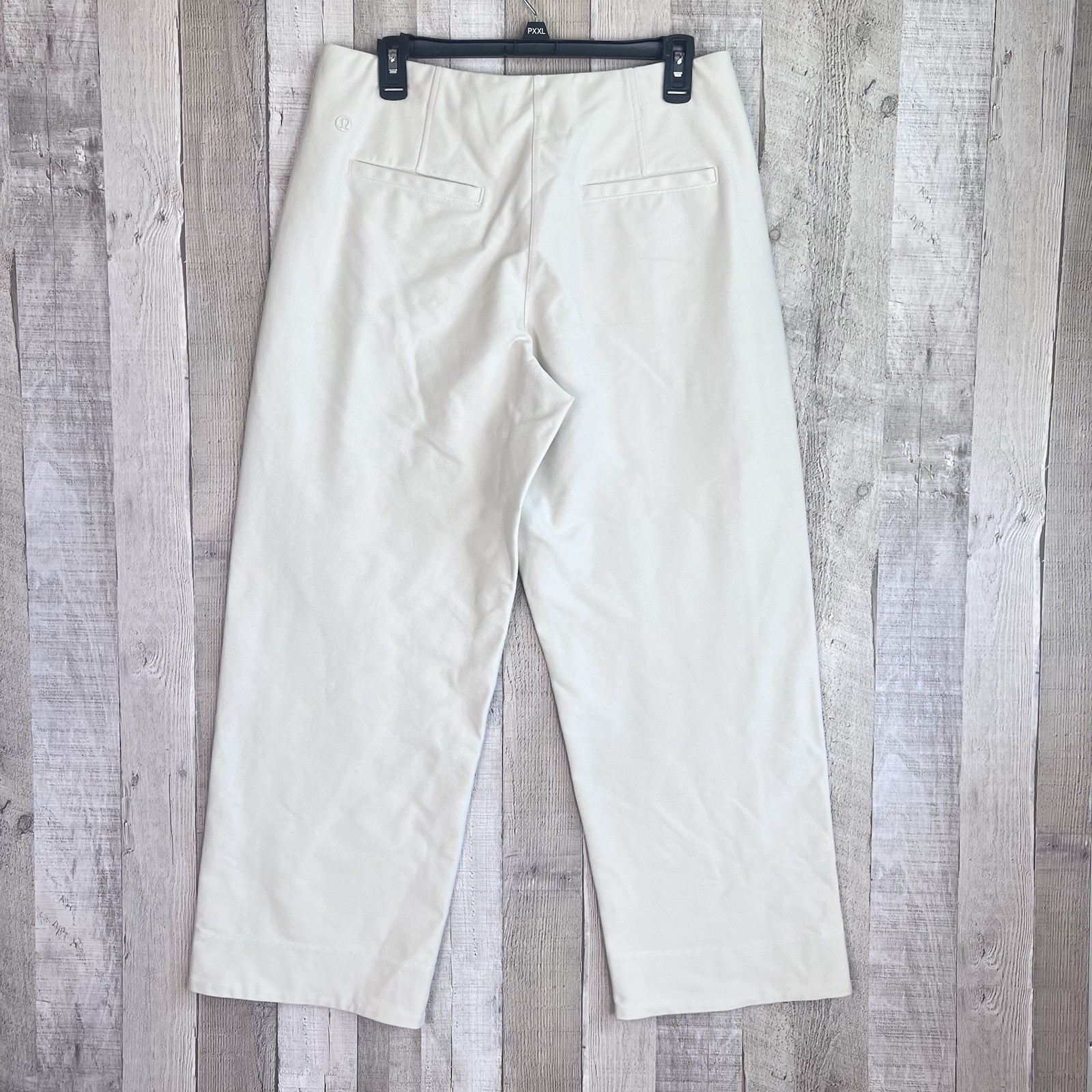 Lululemon Utilitech Relaxed-Fit Mid-Rise Trouser Women Size 10 In Bone Nulu