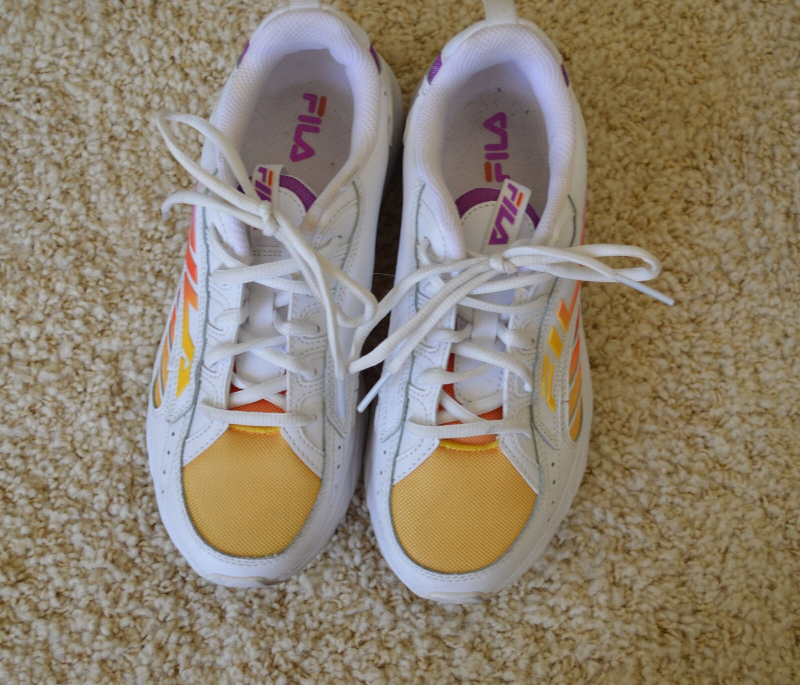 Fila Mesh and Leather Sneakers 7.5M