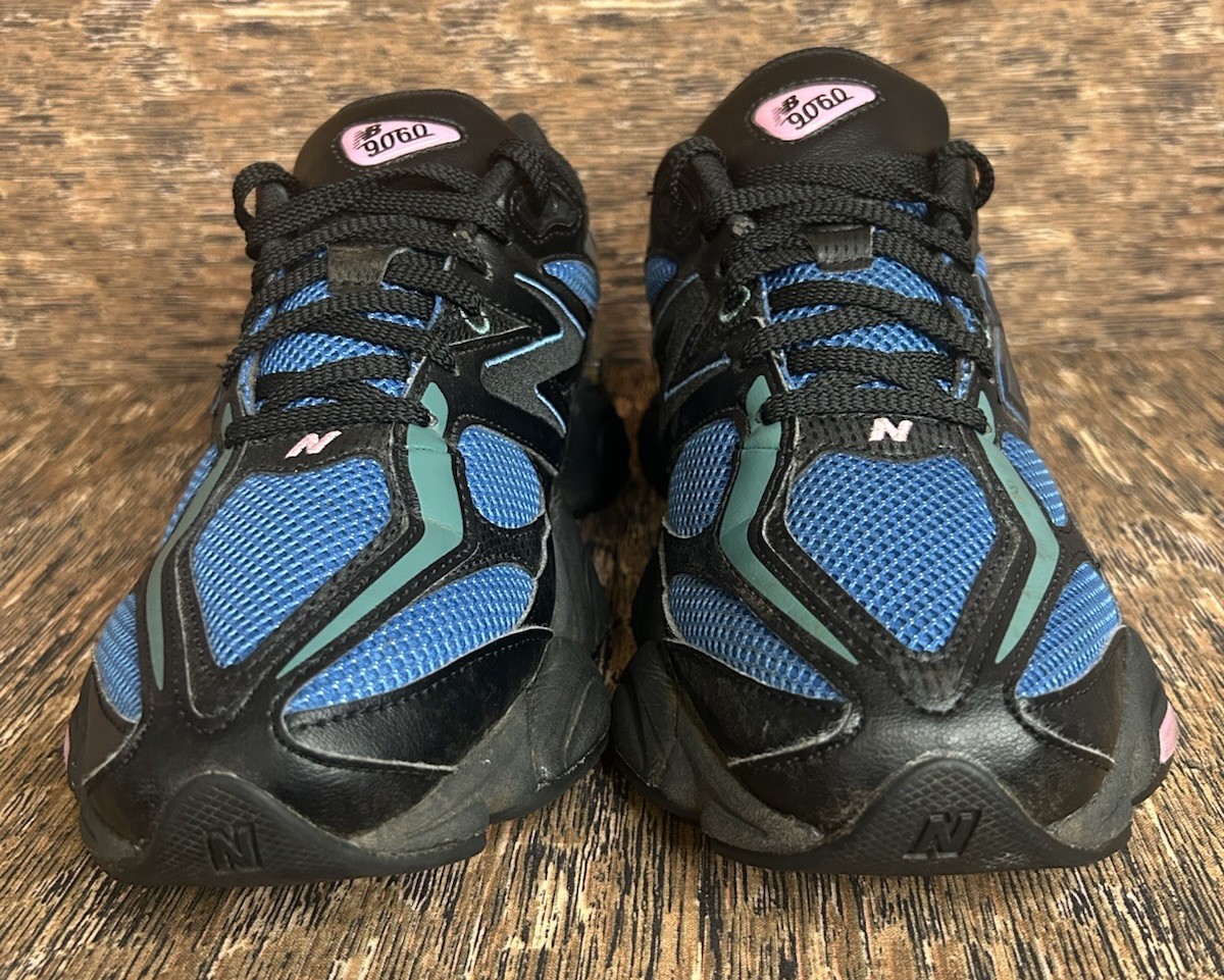 New Balance 9060 Blue Agate Athletic Running Shoes Sneakers Black Blue Men’s 9
