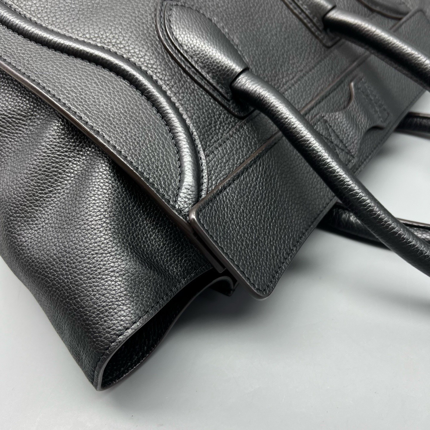 Celine Pre-Owned Authentic Satchel Black 30*29*17cm Free Tracked Shipping