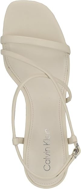 Calvin Klein Womens Ishaya Synthetic Rubber Ivory – Size 11 M *NEW in Box*