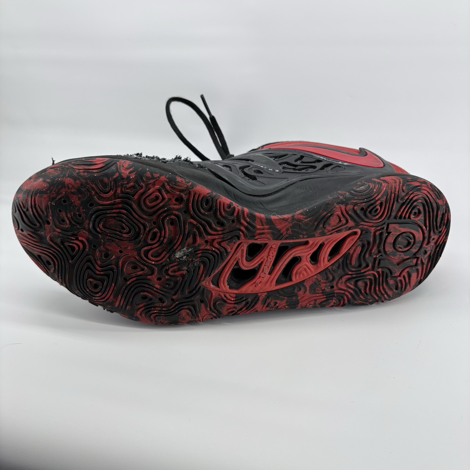 Nike KD 15 Bred Basketball Shoes Red and Black *READ*