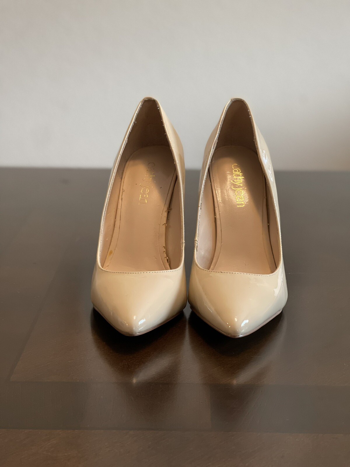 Sexy Pump 4” Stiletto Heels Biege size 8. $29.99 Or Best Offer