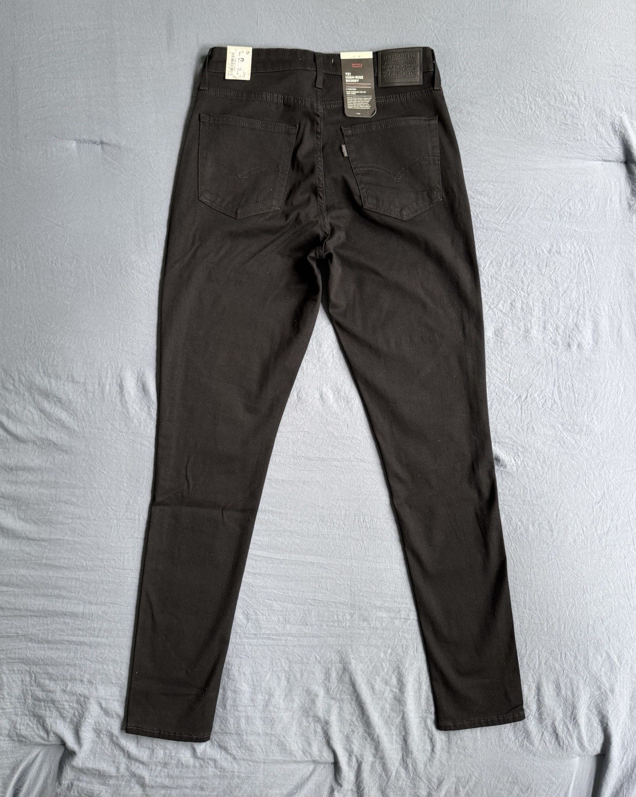 Levi’s 721 high rise skinny 29×30 NWT, Long shot black Style # 18882-0233