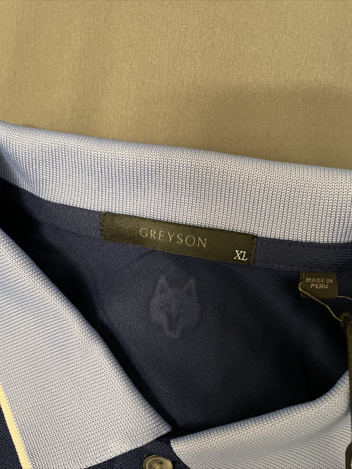 Greyson Golf Shirt Polo Shawnee XL Multicolor RMCW Striped NWT MSRP $95