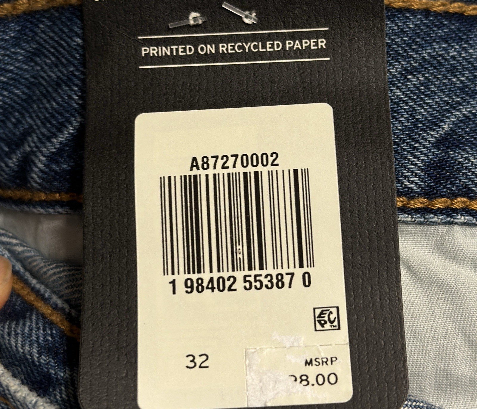 Levi’s Premium Side Slit Icon Long Skirt