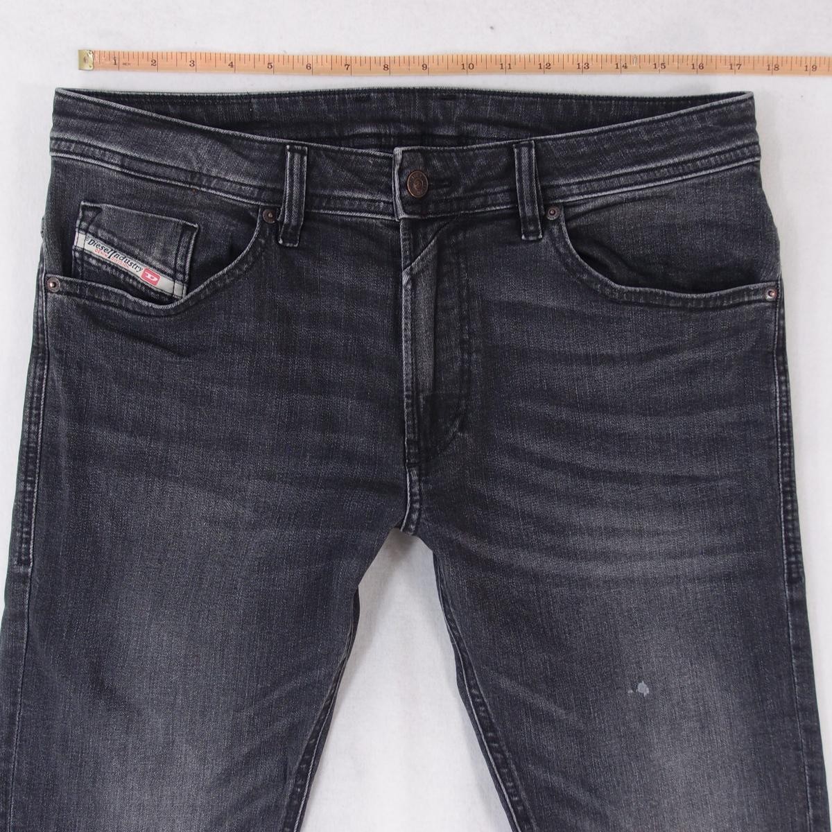 Mens Diesel THOMMER-R RB063 Stretch Slim Skinny Grey Jeans W32 L32