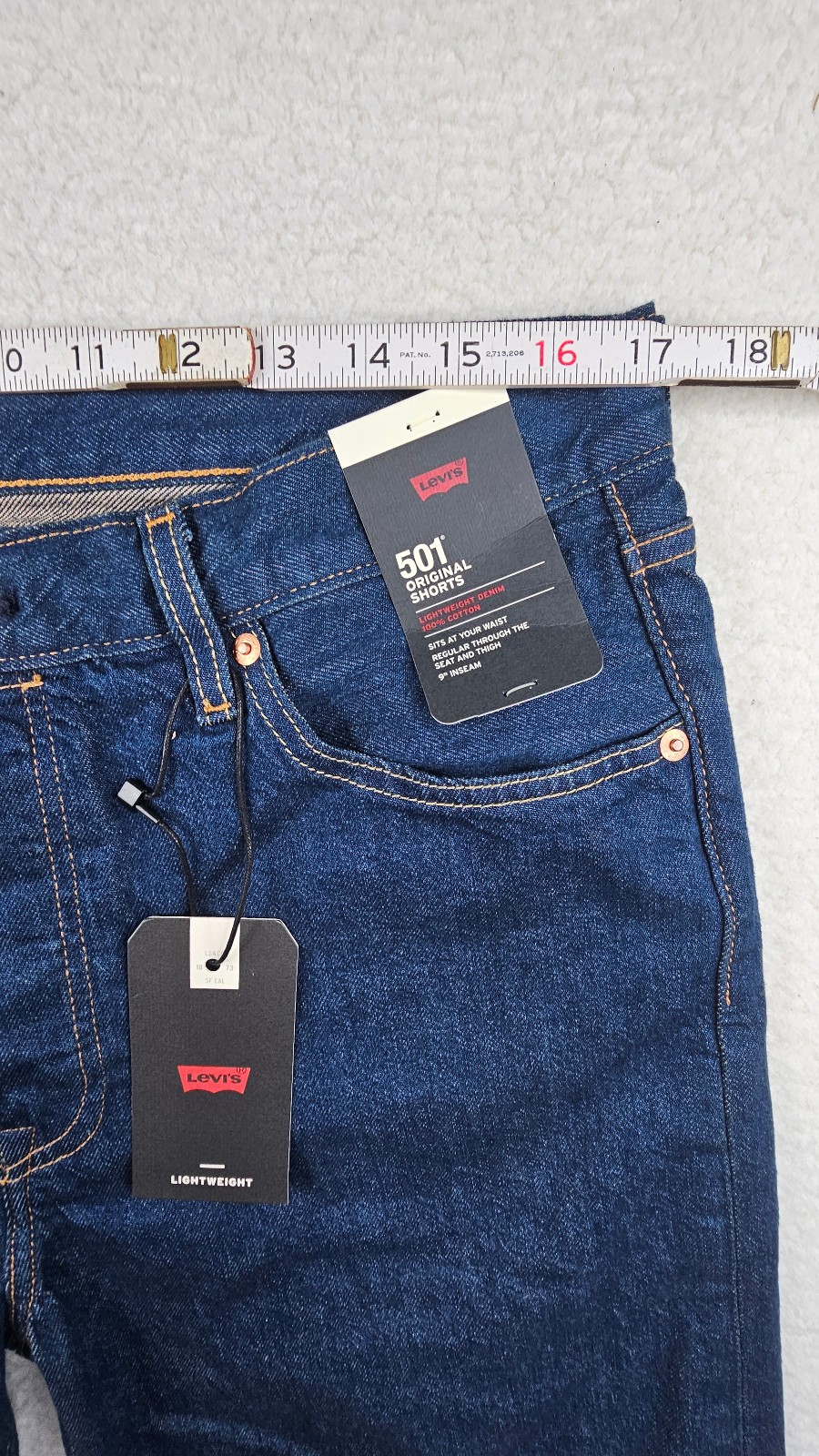 Levis 501 Mens Classic Cotton Original Fit Stonewash Denim Shorts PICK YOUR SIZE