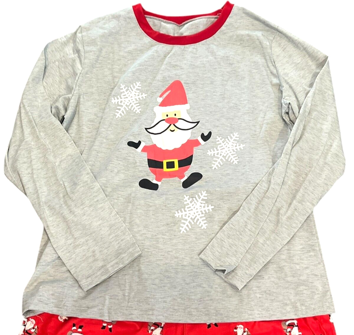 Christmas Pajama Set / Santa Claus / Holiday PJ’s – NEW – Size Women’s XL