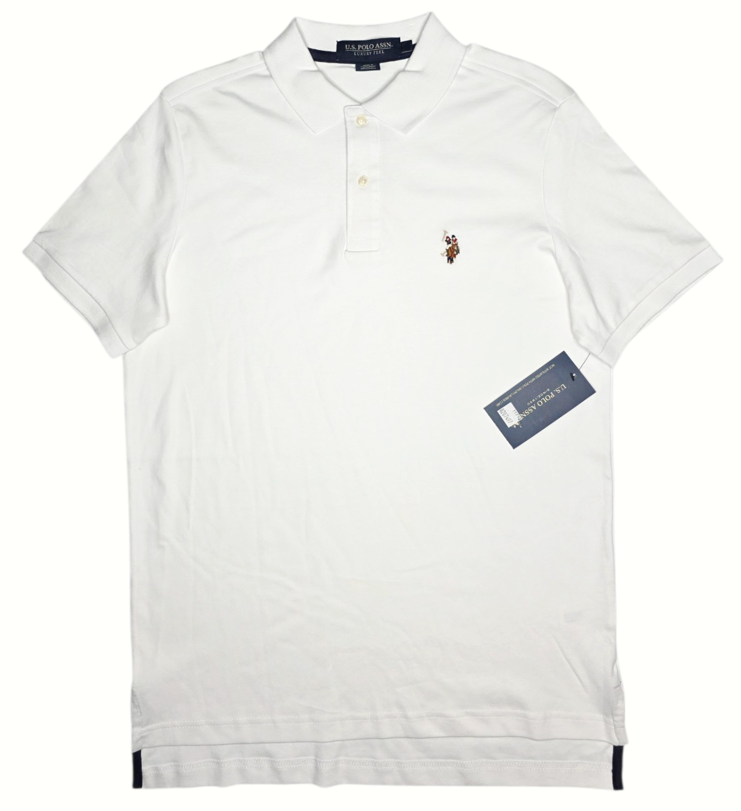 U.S. Polo Assn. #11792 NEW Men’s Luxury Feel Interlock Polo Shirt