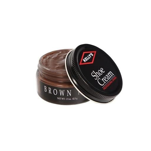 Brown Polish & Shoe Shine Kit – Includes Brown Shoe Polish, Horsehair Shoe Br…
