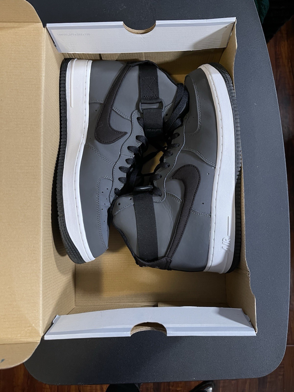 Nike Air Force 1 High “07 Strap Dark Grey” 10 Size Men’s