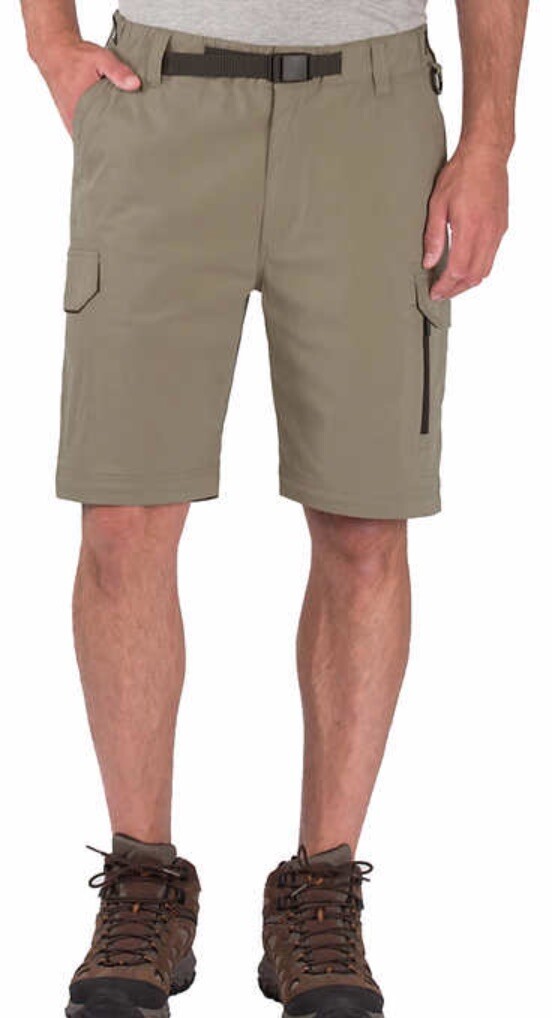 BC Clothing Men’s Convertible Stretch Cargo Hiking Pants/Shorts. Awesome Pant