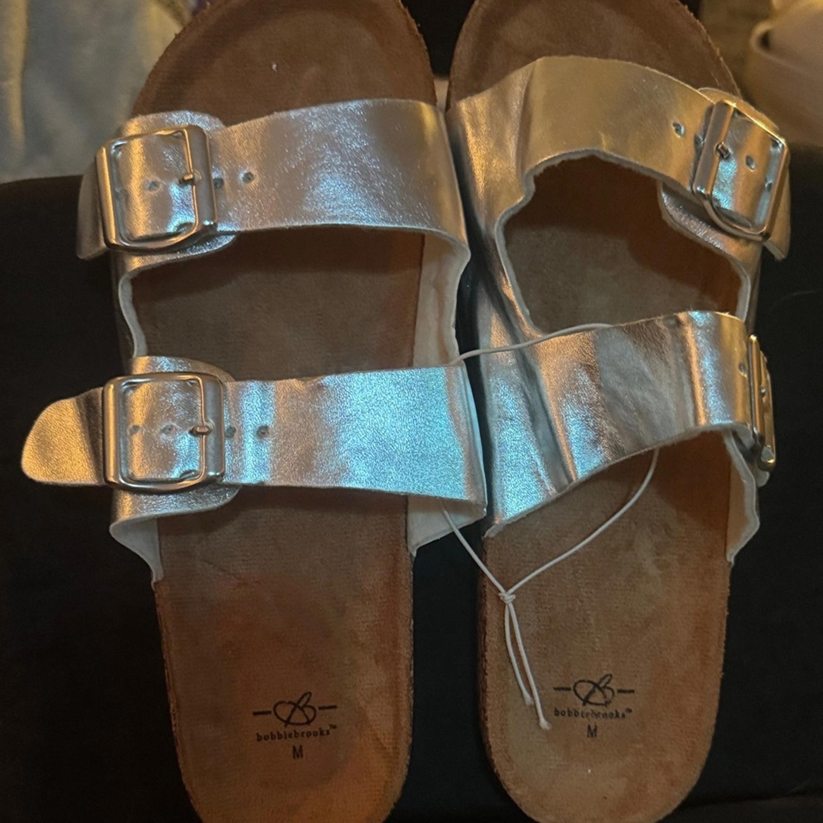 Silver Women’s Sandals (7-8)