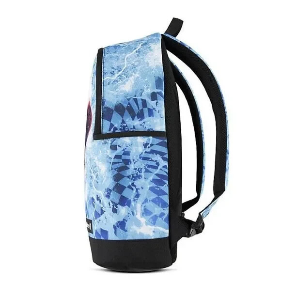 Hurley Unisex Graphic Shark Backpack 18 H x 12L x 5.5D New Laptop Sleeve