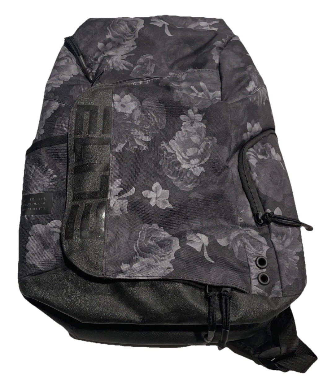 RARE Nike Elite Pro Backpack “Black Roses”, Free Shipping