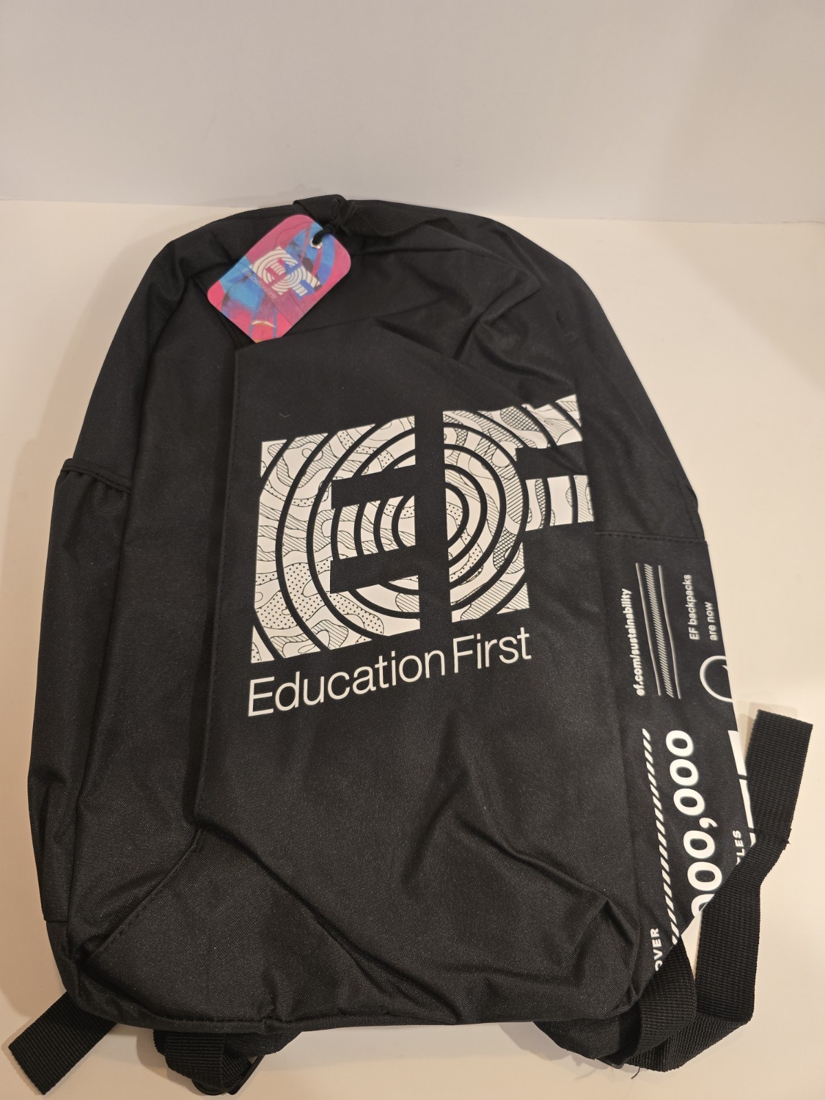 EF Education First Cycling Pro Tour Backpack Black New