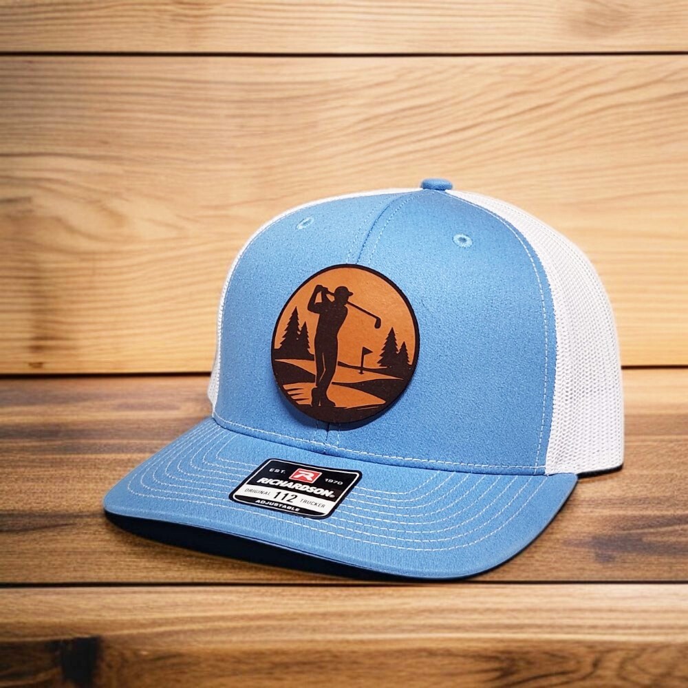 Custom Golf Hat, Trucker Hat, Golfing Hat, Golf Gift for Husband or Boyfriend