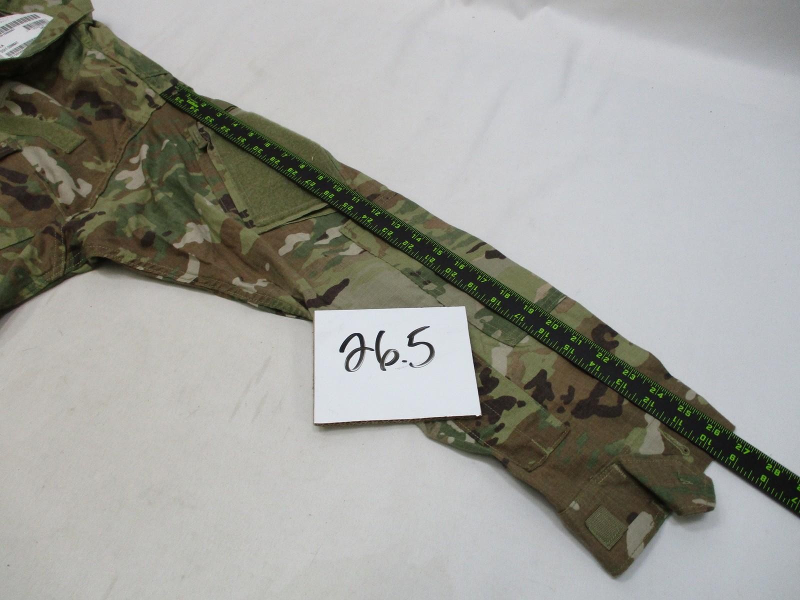 New US Army Combat Uniform ACU Flame Resistant Coat Medium Regular MultiCam