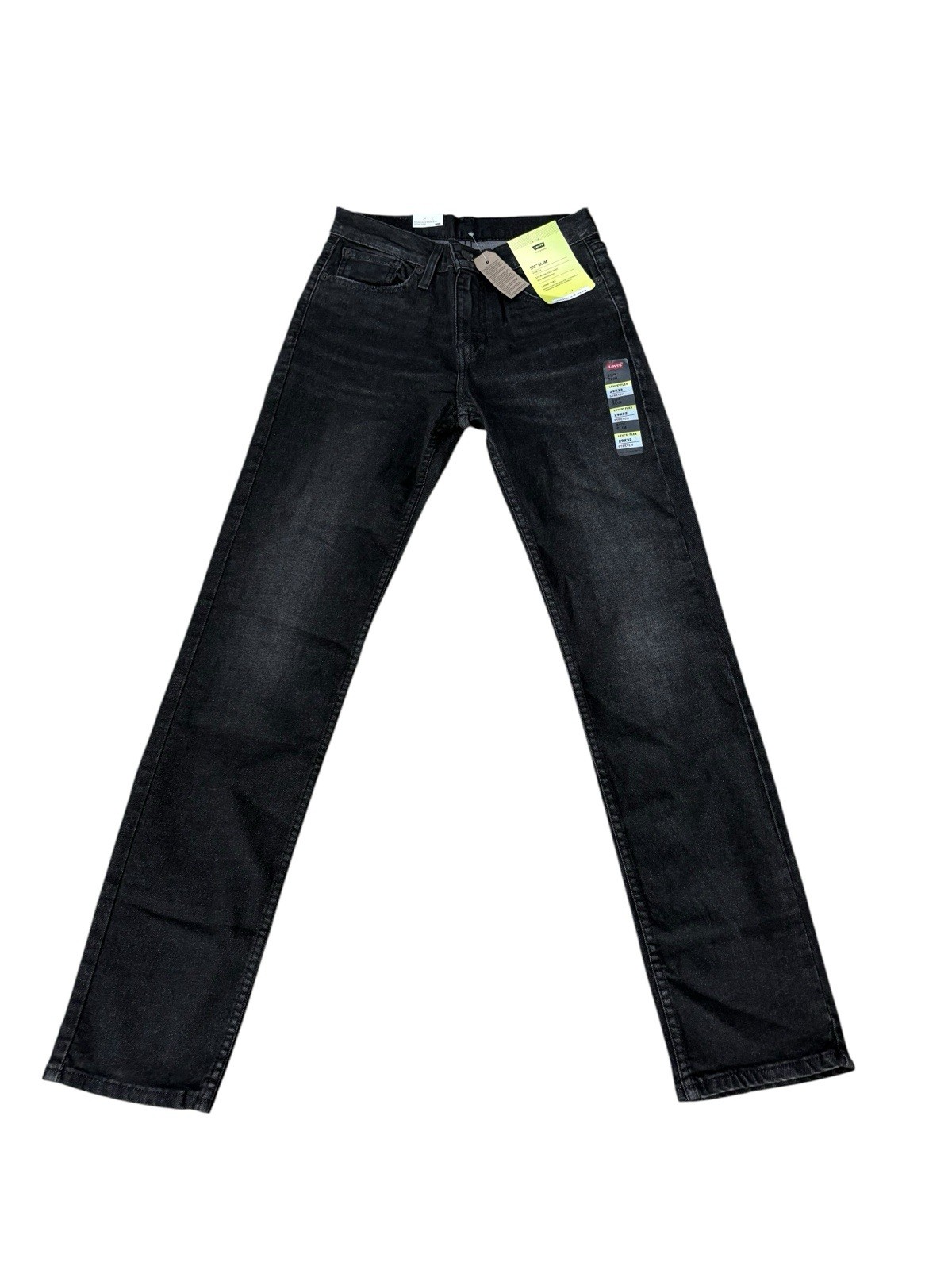 New Levi’s 511 Slim Fit Jeans Mens 29×32 Stretch Black Denim Flex $69.50