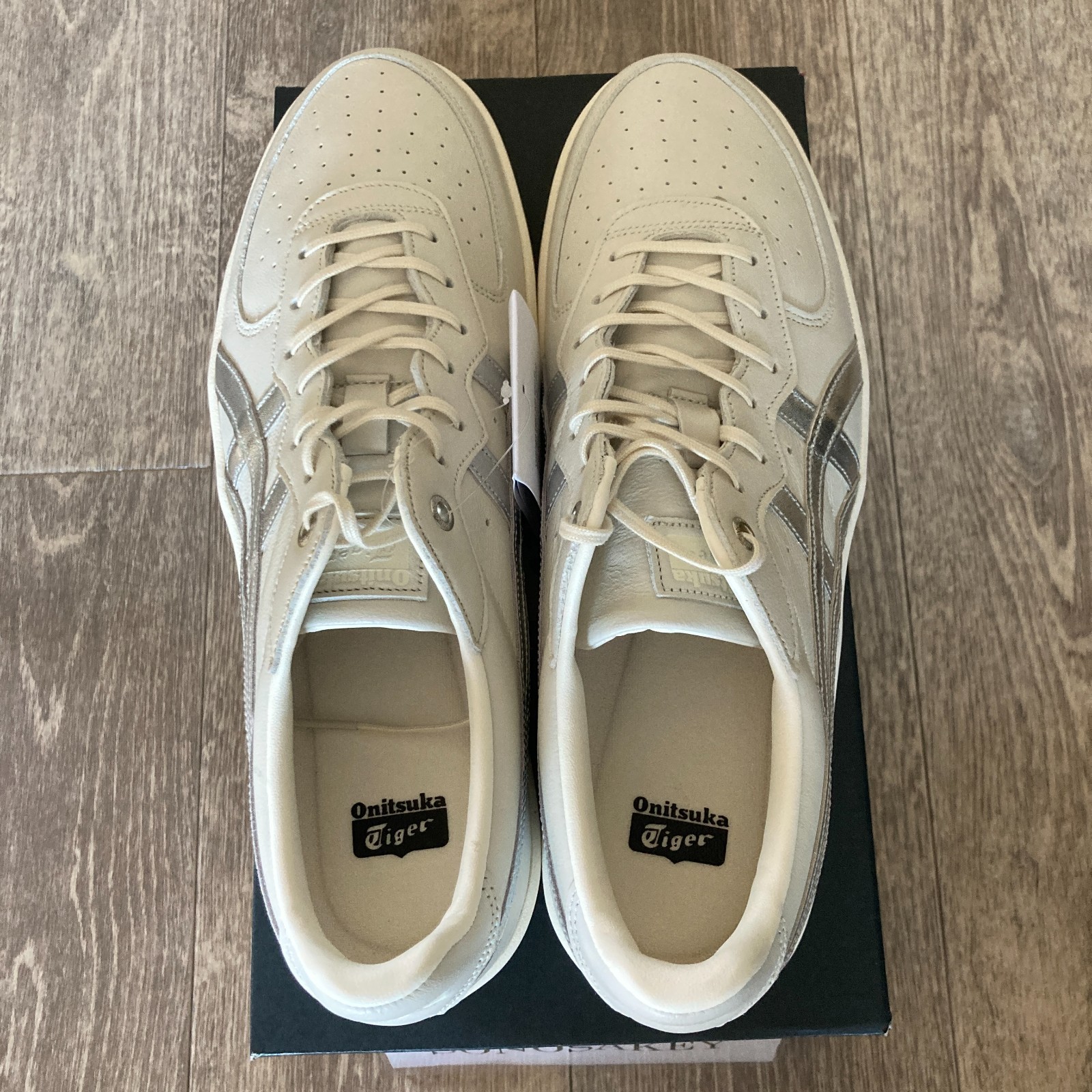 Onitsuka Tiger GSM SD 1183C630 100 CREAM/PURE SILVER New in Box from Japan