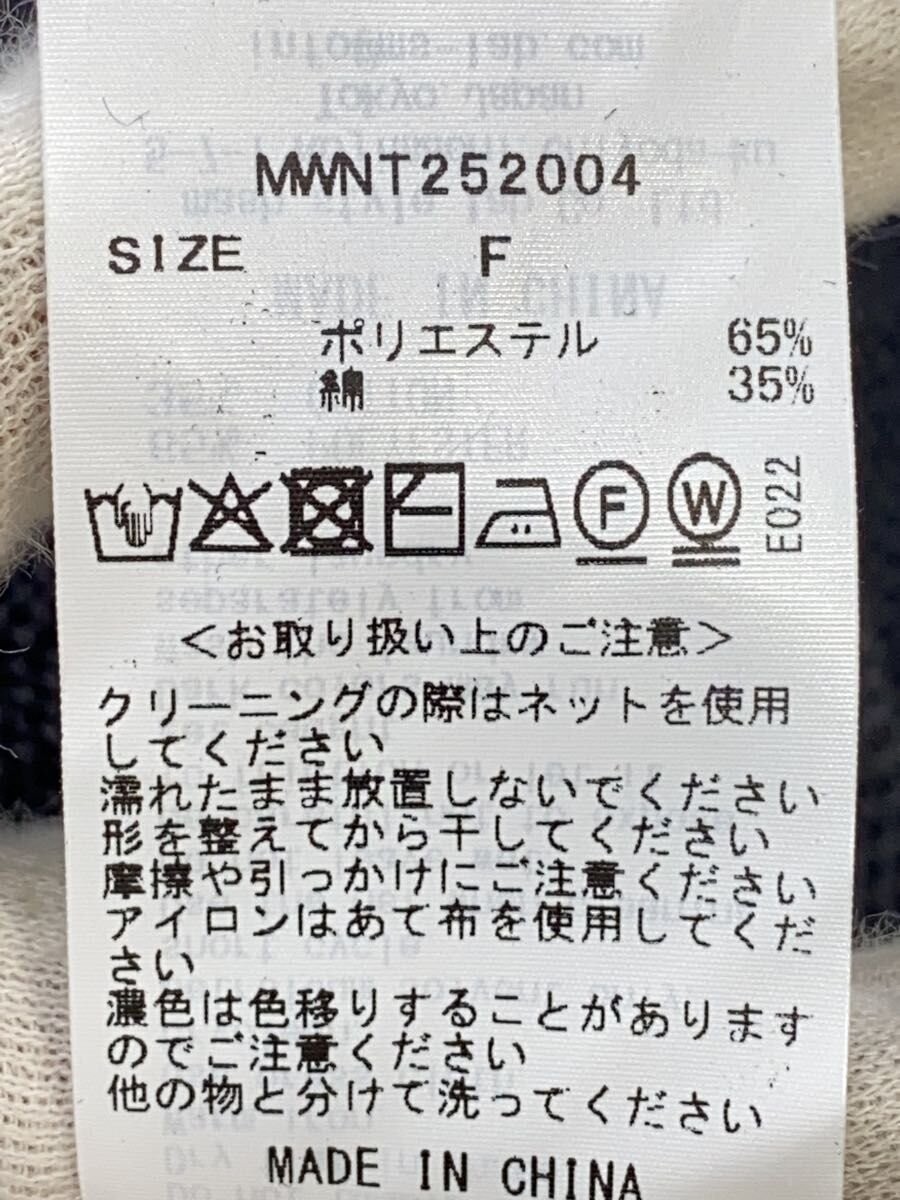 MIESROHE Short-Sleeve Cut and Sewn, FREE Size, Cotton, Black, MWNT252004, Knit O