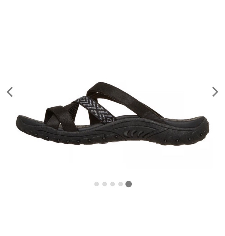 Skechers Size 9 Reggae – Timeless Summer. Black. In Box. ￼