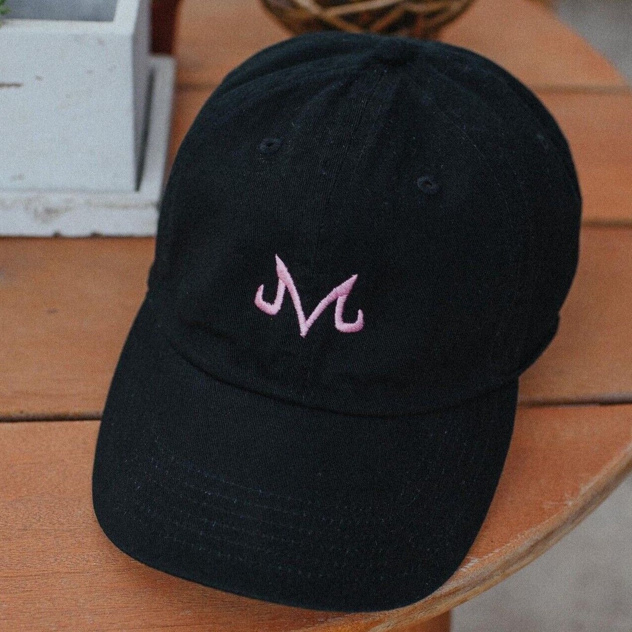 Majin Mark Dbz Vegetta Majin Buu Anime Embroidered Cap Dad Hat