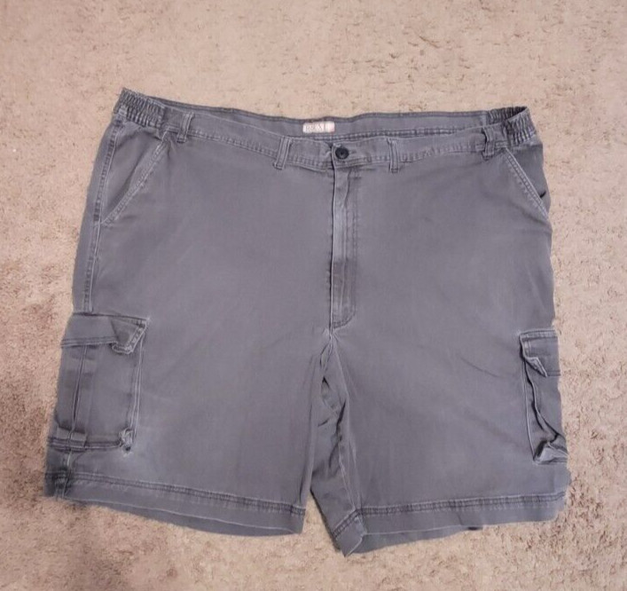 ROCXL MEN’S DARK GRAY CARGO SHORTS SIZE 54