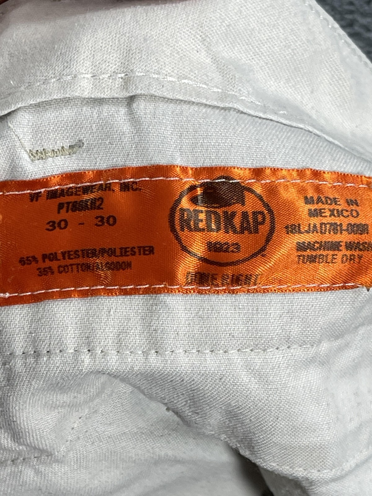 Red Kap Cargo Pants Mens 30×30 Khaki Workwear Industrial Uniform Utility PT88KH2