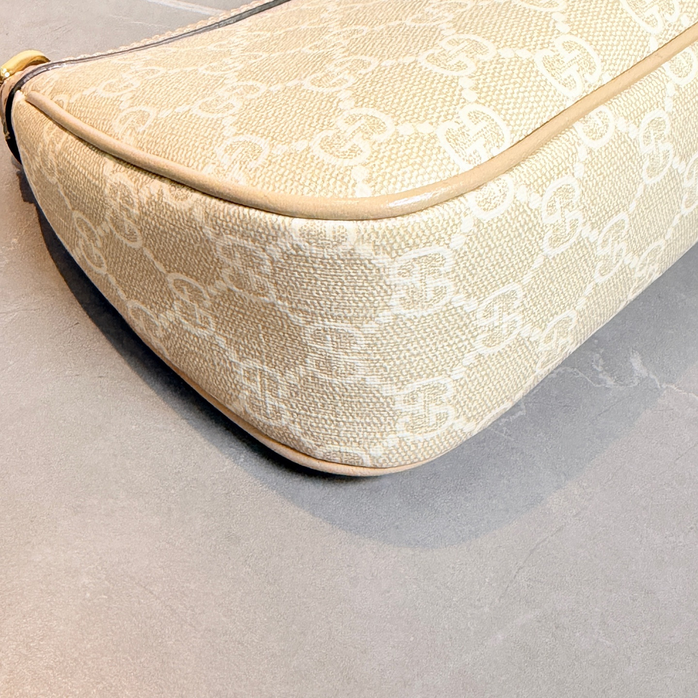 Authentic Gucci Ophidia Coated Canvas Shoulder Bag Beige Gold-Tone eBay AG