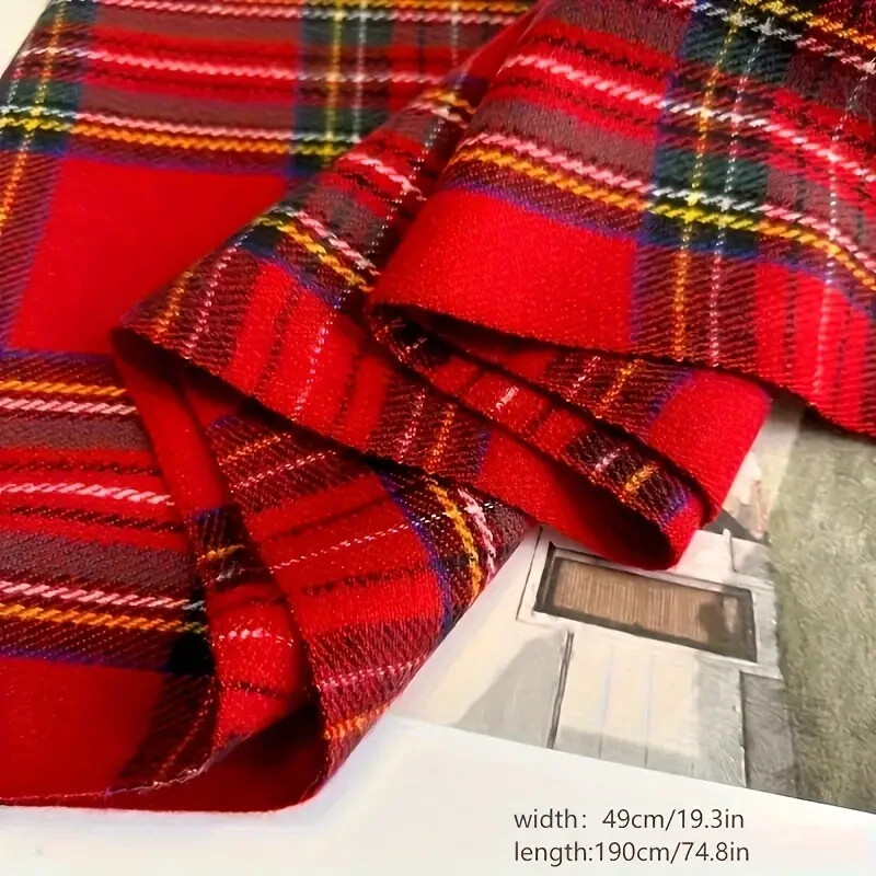 Plaid Tartan Pashmina Stole, Shawl Wrap – Scottish Highlands ✨New * Free Ship 👀